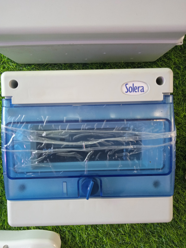 Cuadro eléctrico de superficie estanco IP65 8 módulos Solera 1308A.
