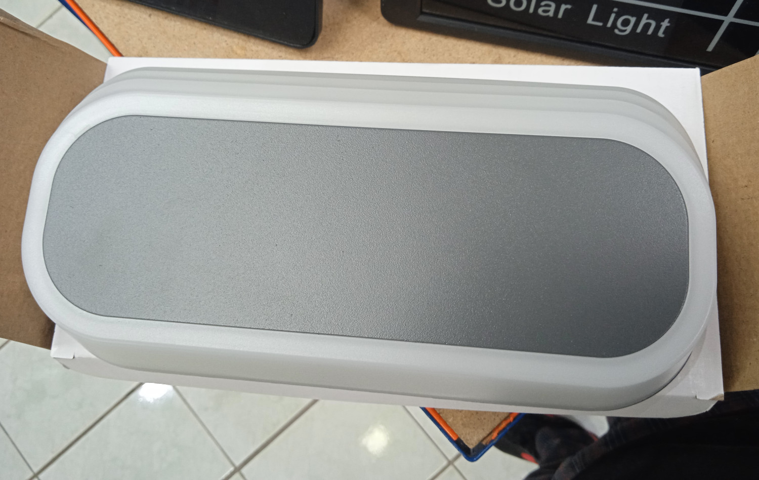 Aplique de superficie LED 12W Blanco IP65 Milano Ovalado
